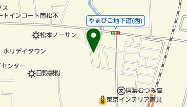 メナード化粧品 松本多賀代行店の地図画像