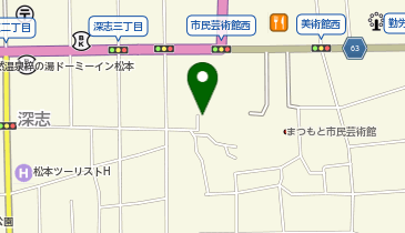 深志神社梅風閣の地図画像