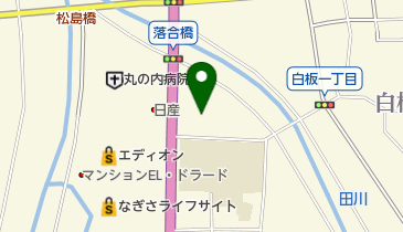 松本市 田川児童センターの地図画像