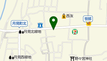 ホイールパラダイス松本笹部店の地図画像