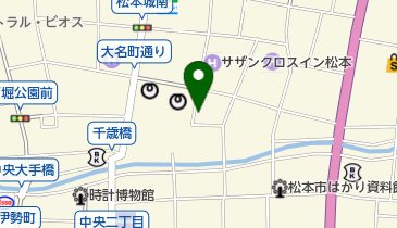 大澤写真館の地図画像