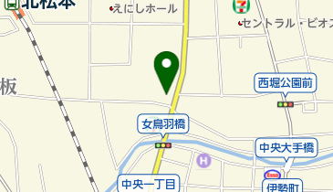 フジサワ運動具店の地図画像
