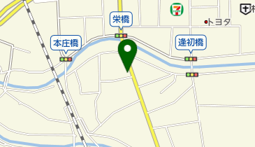 丸五柏屋青果店の地図画像