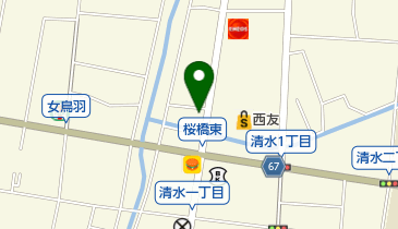 ブティックカトレアの地図画像