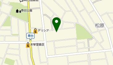 ギャラリー松原の地図画像