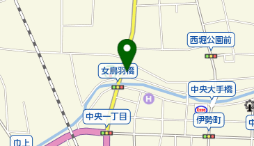 美容室ベルパーム 本店の地図画像