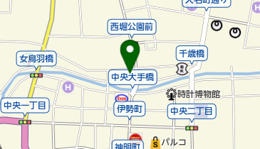 手塚屋仏壇店 中央店の地図画像