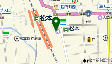 朝日生命保険相互会社 長野支社の地図画像