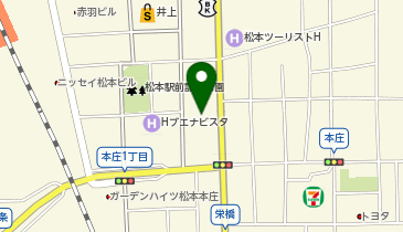 AIG損害保険株式会社松本支店の地図画像