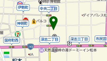 住友生命保険相互会社松本支社の地図画像