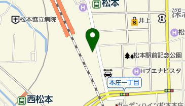 日本生命保険相互会社 ライフプラザ松本・ご来店窓口の地図画像