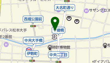 富国生命保険相互会社 松本支社の地図画像
