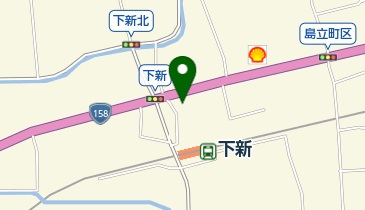 上島理容所の地図画像