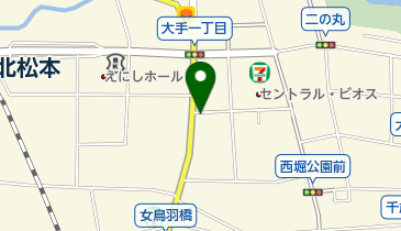 引場理容所の地図画像