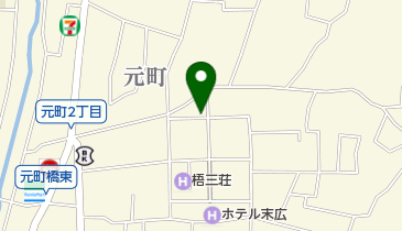 御小柴理容店の地図画像