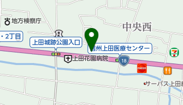 信州オールレンタル有限会社の地図画像