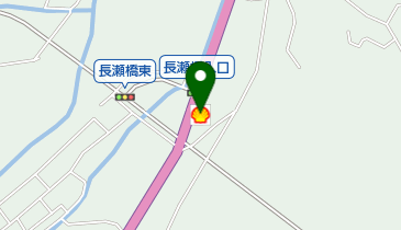 上燃株式会社 長瀬SSの地図画像