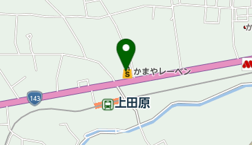レーベン、かまや家具店の地図画像