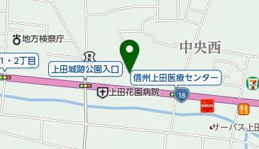 トクダデンキの地図画像