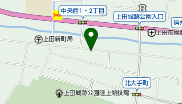 有限会社上田電気の地図画像
