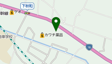 株式会社富士薬品上田営業所の地図画像