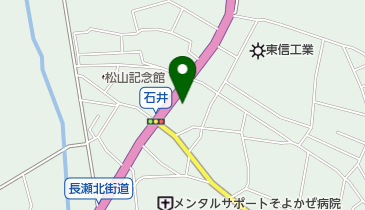 有限会社柳田金物店の地図画像