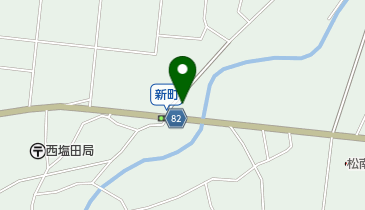 しおだ美容室の地図画像