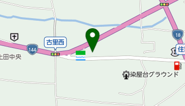 クリーニングショップバンビ 本店の地図画像