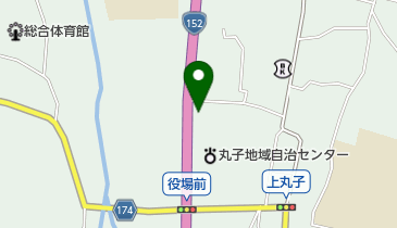 丸子クリーニングの地図画像