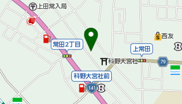高橋履物店の地図画像