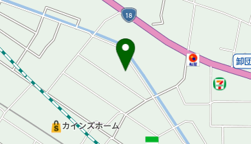 上田冷蔵株式会社の地図画像