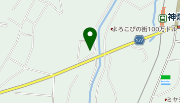 川上酒店の地図画像