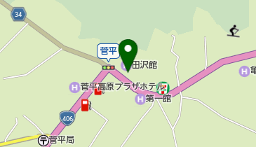 菅清園の地図画像