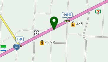 清澤自動車の地図画像