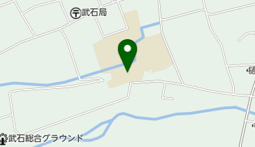 上田市 武石体育館の地図画像