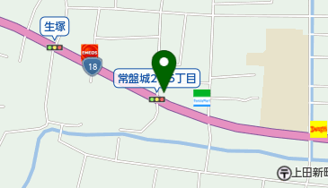 アップル上田18号店の地図画像