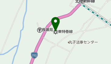 東特巻線株式会社の地図画像