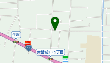 美容室華梨の地図画像