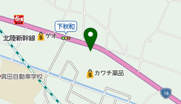 美容室ブラッサムの地図画像