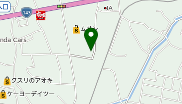 美容室Baldの地図画像