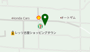 美容室リベルの地図画像