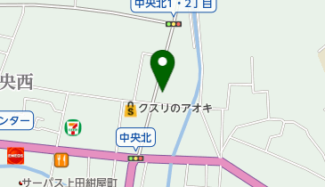 中村米穀店の地図画像