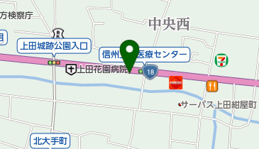 八幡竹内米穀店の地図画像