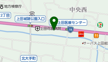 富国生命保険相互会社 信州上田営業所の地図画像