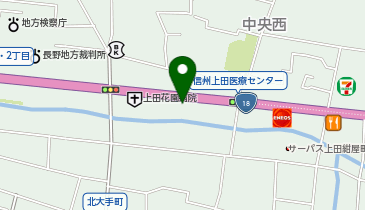 明治安田生命保険相互会社長野支社 上田南営業所の地図画像