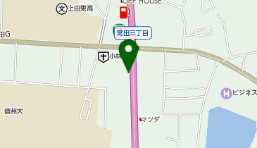 岡田理容店の地図画像