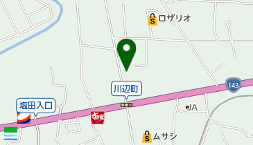 ゆき理容所の地図画像