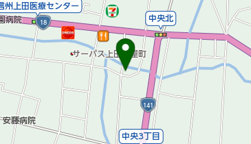 理容ヒラノの地図画像