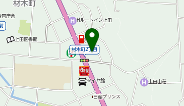 ウィークリーマンション上田パークの地図画像