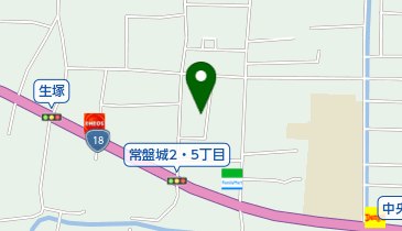 千曲旅行株式会社の地図画像